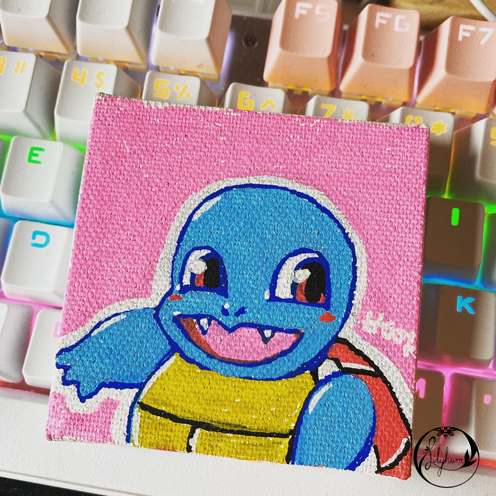 Squirtle mini painting